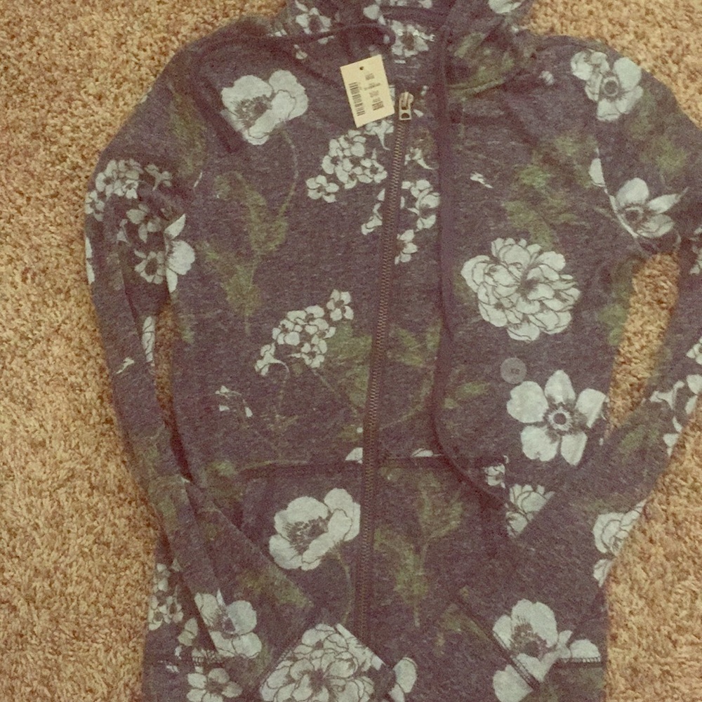 Floral Hoodie sweater